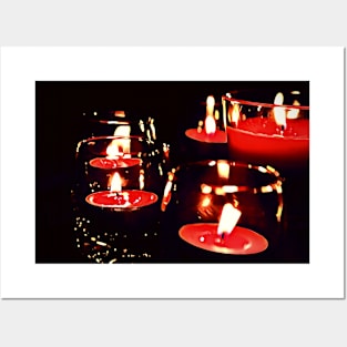 Candle Lit Night (Date Night) Posters and Art